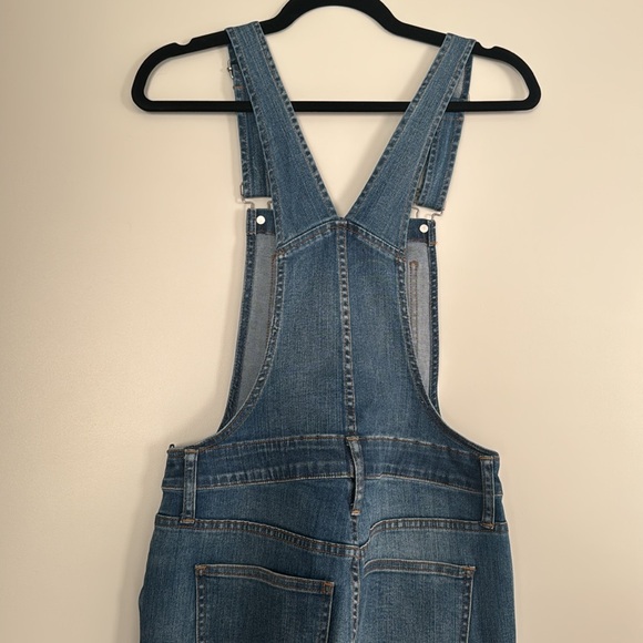 Madewell denim jean straight overalls - Picture 6 of 7